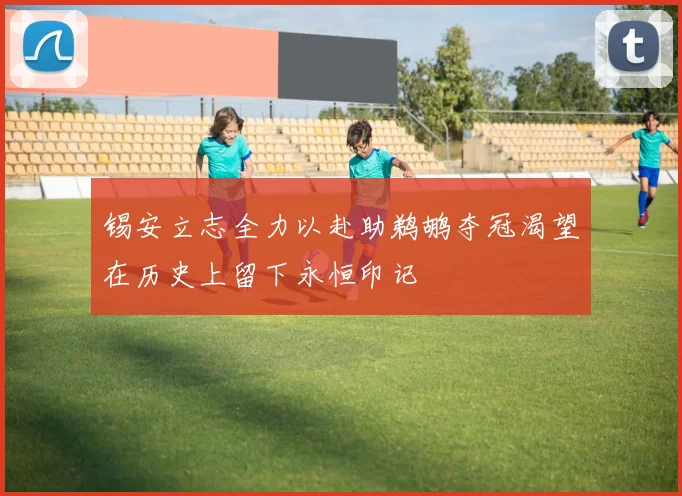 锡安立志全力以赴助鹈鹕夺冠渴望在历史上留下永恒印记